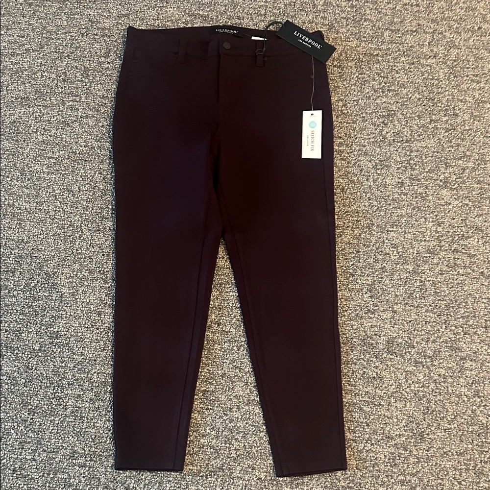 NWT Liverpool Petite Jacqueline Skinny Pant Sz 30/10P